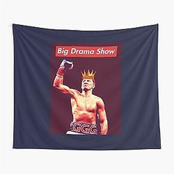 Gennady Golovkin Triple G Big Drama Show Tapestry