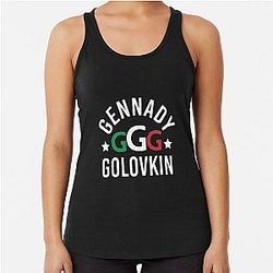 Gennady Golovkin Racerback Tank Top