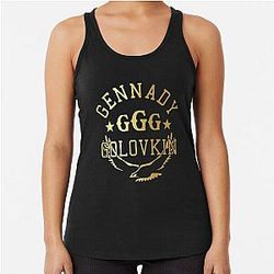 Sport Gennady Golovkin Boxing Racerback Tank Top