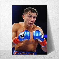 Cold-Blooded Finisher Gennady Golovkin Posters