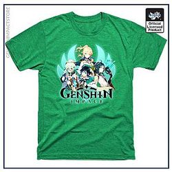 Genshin Impact T -Shirt - Anemo Characters