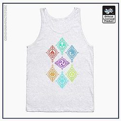 Genshin Impact Tank Tops - Elements of World