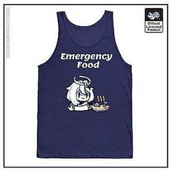 Genshin Impact Tank Tops - Emergency Food Paimon