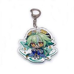 Genshin Impact Sucrose Figures Acrylic Keychain G Shaped Buckle  Offical Merch FG2502