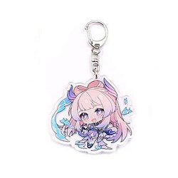 Genshin Impact Sangonomiya Kokomi Figures Acrylic Keychain G Shaped Buckle  Offical Merch FG2502