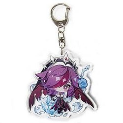 Genshin Impact Rosaria Figures Acrylic Keychain G Shaped Buckle  Offical Merch FG2502