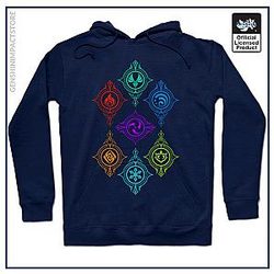 Genshin Impact Hoodie - Elements of World