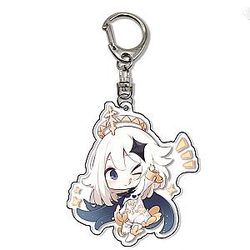 Genshin Impact Paimon Cosplay Cute Mini Version Anime Acrylic Keychain  Offical Merch FG2502
