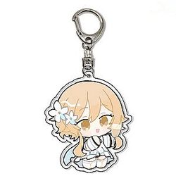 Genshin Impact Lumine Cosplay Cute Mini Version Anime Acrylic Keychain  Offical Merch FG2502
