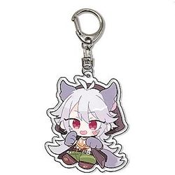 Genshin Impact Keqing Cosplay Cute Mini Version Anime Acrylic Keychain  Offical Merch FG2502