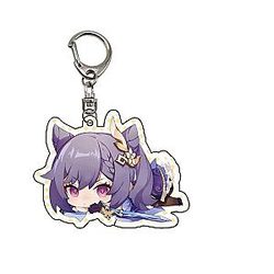 Genshin Impact Keqing Anime Acrylic Keychains Accessories Car Bag  Offical Merch FG2502