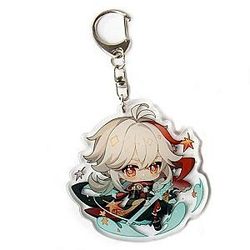 Genshin Impact Kaedehara Kazuha Figures Acrylic Keychain G Shaped Buckle  Offical Merch FG2502