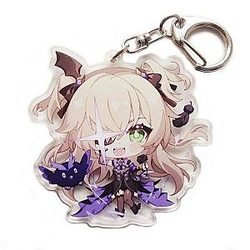 Genshin Impact Fischl Figures Acrylic Keychain G Shaped Buckle  Offical Merch FG2502
