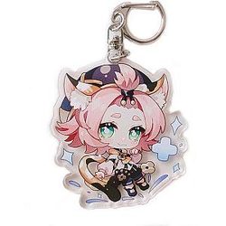 Genshin Impact Diona Figures Acrylic Keychain G Shaped Buckle  Offical Merch FG2502