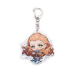 Genshin Impact Aloy Figures Acrylic Keychain G Shaped Buckle  Offical Merch FG2502