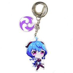 Cute Genshin Impact Ganyu Anime Acrylic Keychain  Offical Merch FG2502