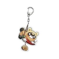 Cute Genshin Impact Guoba Cosplay Acrylic Keychain G Shaped Buckle  Offical Merch FG2502