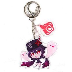 Cheap Genshin Impact Hu Tao Anime Acrylic Keychain  Offical Merch FG2502