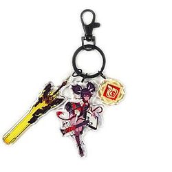 Anime Genshin Impact Xinyan Cosplay Acrylic Keychain Offical Merch FG2502