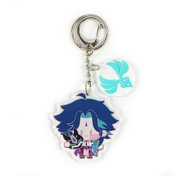 Anime Genshin Impact Xiao Cosplay Acrylic Keychain  Offical Merch FG2502