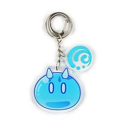 Anime Genshin Impact Water Slime Acrylic Keychain Cosplay Offical Merch FG2502