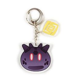 Anime Genshin Impact Rock Slime Acrylic Keychain Cosplay Offical Merch FG2502