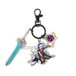 Anime Genshin Impact Razor Cosplay Acrylic Keychain Offical Merch FG2502