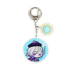 Anime Genshin Impact Qiqi Acrylic Keychain  Offical Merch FG2502