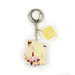 Anime Genshin Impact Ningguang Cosplay Acrylic Keychain  Offical Merch FG2502