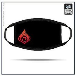 Genshin Impact Masks - pyro element