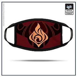 Genshin Impact Masks - Hilichurl Pyro []