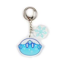 Anime Genshin Impact Ice Slime Acrylic Keychain Cosplay Offical Merch FG2502