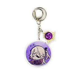 Anime Genshin Impact Fischl Acrylic Keychain  Offical Merch FG2502