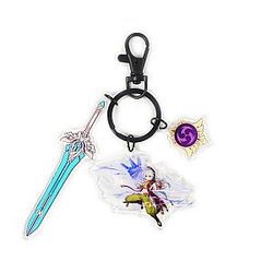 Anime Genshin Impact Acrylic Keychain Razor Cosplay Acrylic Offical Merch FG2502