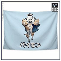 Genshin Impact Tapestries - Paimon Kanji