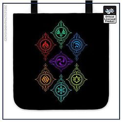 Genshin Impact Totes - Elements of World