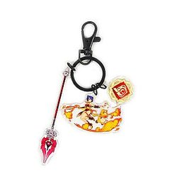 Anime Genshin Impact Acrylic Keychain Xiangling Cosplay Acrylic Offical Merch FG2502