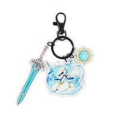 Anime Genshin Impact Acrylic Keychain Chongyun Cosplay Acrylic Offical Merch FG2502