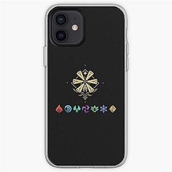 Genshin Impact Cases - Genshin impact elements impact iPhone Soft Case RB1109