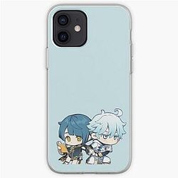 Genshin Impact Cases - Chibi Xingqiu & Chongyun - Genshin Impact iPhone Soft Case RB1109