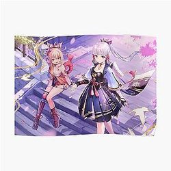 Genshin Impact Poster - Ayaka & Yoimiya - Genshin Impact Poster RB1109