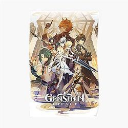 Genshin Impact Poster - Animation Genshin Impact Poster RB1109