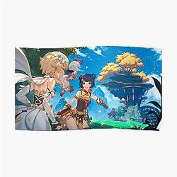 Genshin Impact Poster - 4K Genshin Impact Anime Game 2020 Poster RB1109