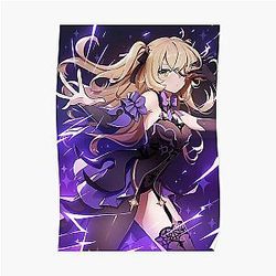 Genshin Impact Poster - Fischl best girl Poster RB1109