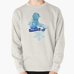 Genshin Impact Sweatshirts - Ganyu Vision Pullover Sweatshirt RB1109