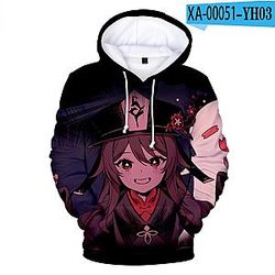 Genshin Impact Hoodie - 3D Printed Genshin Impact Hoodies