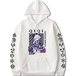 Genshin Impact Hoodie - Hooded Pullover Streetwear Casual Anime Hoodies