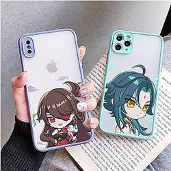 Genshin Impact Anime Phone Case For iPhone - Soft iPhone Back Cover