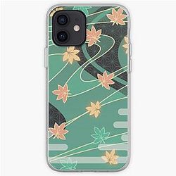 Genshin Impact Cases - Genshin Impact - Kaedehara Kazuha Burst Pattern iPhone Soft Case RB1109