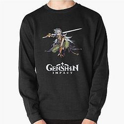 Genshin Impact Sweatshirts - Razor - Genshin Impact Pullover Sweatshirt RB1109